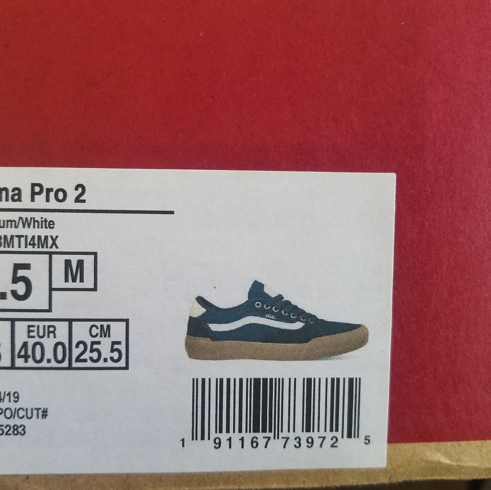Vans Chima Pro 2. Brand New. Mens Size: 7.5 - Picture 11 of 11